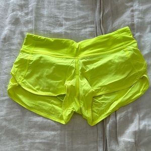 Lululemon speed shorts 2.5 length